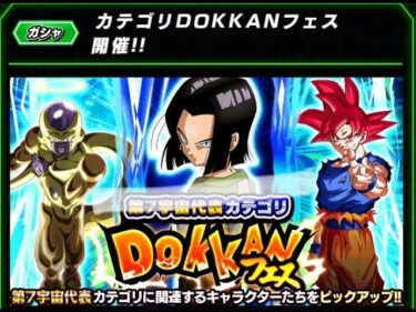 第7宇宙カテゴリドッカンフェス 10連 ドッカンバトル ガチャ dokkanbattle