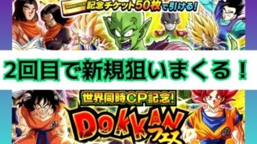 【ドッカンバトル】20体確定!無料チケットでDOKKANフェス引くぞ2