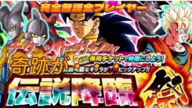 【ドッカンバトル】夏の大型CP最後のガシャ　専用チケットガシャ奇跡が舞い降りました【Dragon Bal l Z DokkanBattle】