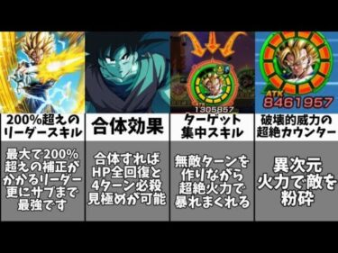 【ドッカンバトル】10周年ベジットが圧倒的最強キャラである理由12選