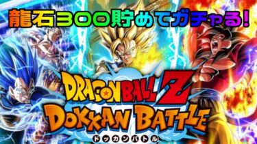 ドッカンバトル　龍石300貯めてガチャる！