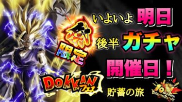 【ドッカンバトル】無料終了時間ギリギリに無料１０連だけ引きますｗ明日まで石集めラストスパート　＃7【ドラゴンボールZ ドカバト】