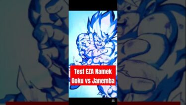 Test EZA Namek Goku Ssj #dbz ##dokkanbattle #ドラゴンボールzドッカンバト #ドッカンバトル #10thanniversary #shorts #ytn