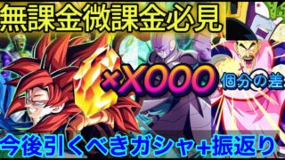 【ドッカンバトル 龍石数千個の差 今後引くべきガシャのタイミングと10周年から今CP迄に登場したキャラの今 グローバルCP 後半ガシャ EX弾環境  】  ロゼ　一星龍【 ドカバト　ドラゴンボール 】