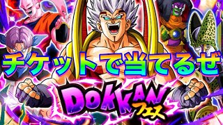 チケットでベビー当てます！？【ドッカンバトル】
