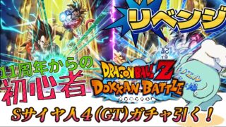 【ドッカンバトル 005】11周年と聞いて始めた初心者のプレイ配信~Sサイヤ人4(GT)ガチャ引く(リベンジ)~