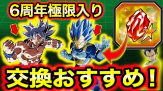 6周年極限組は交換するべきか?セレクト龍石について解説!【ドッカンバトル】