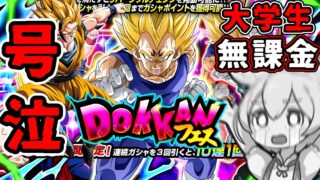 11周年を生き残った無課金がサイヤの日ドッカンフェスで魔人ベジータを狙う!!!【ドッカンバトル ガチャ】