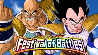 DOKKANFEST AGL VEGETA + NAPPA VS FESTIVAL OF BATTLES! Dragon Ball Z Dokkan Battle