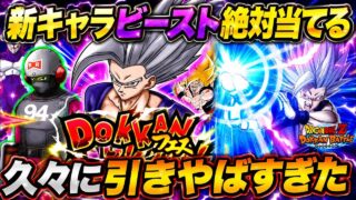 【ドッカンバトル】ピックアップまさかの7体の神ガシャ実装!新キャラビースト出るまでドッカンフェス!久々のやばすぎる引きに言葉が出ません。