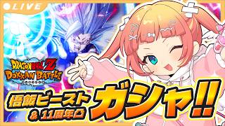 【ドッカンバトル】ビースト悟飯と11周年凸狙いガシャ!当てるじぇええええ!!【#Vtuber】