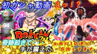 【ドッカンバトル】初ガシャ動画で大事件!ドッカンフェス『ビースト狙い』で起きた無料分の奇跡
