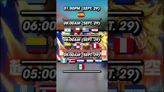 🗞️🗞️🗞️NOTICIAS FRESCAS: HORARIOS PARA KID BUU LR y GOKU SS3 LR !!! #dragonball #dokkan #dbz #anime